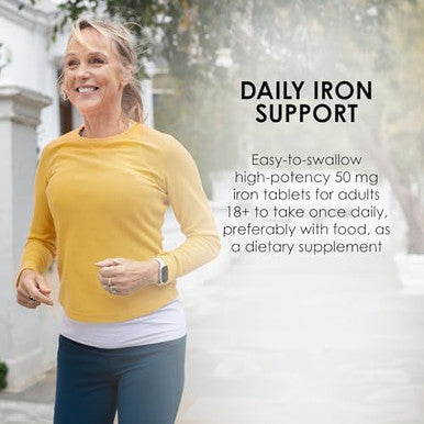 Mason Natural Slow Release Iron Unflavored 60 Count Pack Of 3