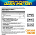 Maximum Human Performance Mhp Dark Matter Post Workout Recovery Accelerator W/Multi Phase Creatine Waxy Maize Carbohydrate 6G Eaas Orange Crush 20 Servings 55 Oz