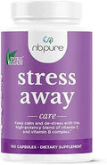 nbpure Stress Away AllNatural Stress Management Supplement Capsules 100 Count