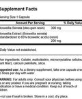 Swanson Boswellia Serrata - Whole Herb & Standardized Extract 120 Caps 2 Pack