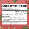 Maryruth'S Organics Herbal Supplement For Brain Function Boost Energy Memory Vitality Usda Ginseng With Ashwagandha Eleuthero And Maca Root Extract 1 Fl Oz