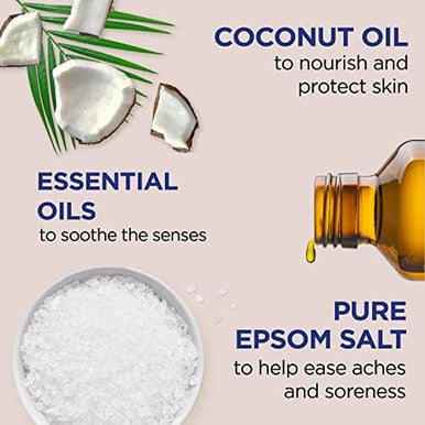 Dr Teal'S Epsom Magnesium Salt SoakNourish & Protect With Coconut Oil3Lbs