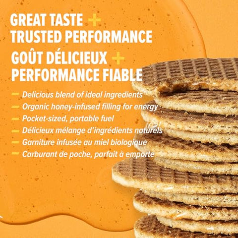 Honey Stinger Gluten Free Waffles - 12-Pack Gf Cinnamon, One Size