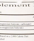 Ecological Formulas 2:1 Ratio Butyric Acid Capsules 90 Count