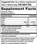 Ultimate Collagen Formula from Purity Products Clinically Tested Type 1 Bioactive Collagen Peptides 5000 mcg Biotin BCP Skin and Nails Optimization Matrix 90 Tablets