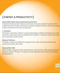 Nootropic Energy & Focus Mints ÃƒÂ¢Ã¢â€šÂ¬Ã¢â‚¬Å“ 60 Pieces- Alpha Gpc, Caffeine, L-Theanine, Vitamin B6 ÃƒÂ¢Ã¢â€šÂ¬Ã¢â‚¬Å“ Boosts Energy & Enhances Focus ÃƒÂ¢Ã¢â€šÂ¬Ã¢â‚¬Å“ Made In Canada