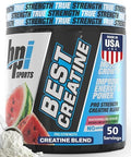 Bpi Sports Best Creatine Creatine Monohydrate Powder For Men & Women Himalayan Salt Strength Pump Endurance Muscle Growth Muscle Definition No Bloat Snow Cone 50 Servings 10.58 Oz