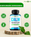 Pius Nature Calm Magnesium Glycinate With Ashwagandha Root Extract