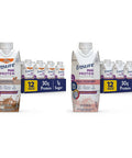 Ensure Max Protein Liquid Nutritional Shake With 30G Of Protein & Max Protein Nutrition Shake With 30G Of Protein 1G Of Sugar High Protein Shake Creamy Strawberry 11 Fl Oz (Pack Of 12)