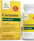 Terry Naturally Curamin Curcumin Supplement For Circulation & Endorphin Support Support For Occasional Discomfort Aids Healthy Muscles 21 Capsules