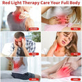 Cholas Red Light Therapy For Face Body 5 Heads Red Infrared Light Therapy Devices With Stand 5 Levels Adjustable Brightness 660Nm And 850Nm Near Infrared Light For Full Body Muscle For Women