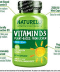 Naturelo Vitamin D Plant Based From Lichen 180 Mini Capsules Vegan B12 1000 Mcg Methylcobalamin 90 Capsules