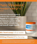 DoctorS Best Vitamin C Powder With QC Healthy Immune System Brain Eyes Heart And Circulation Joints Sourced From Scotland 250G 8.8 Ounce