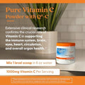 DoctorS Best Vitamin C Powder With QC Healthy Immune System Brain Eyes Heart And Circulation Joints Sourced From Scotland 250G 8.8 Ounce