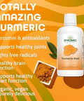 Dynamic Health Turmeric Gold 100% Juice Turmeric Supplement No Additives Joint Support Antioxidant Inflammation Vegan Gluten Nongmo 32 Fl Oz