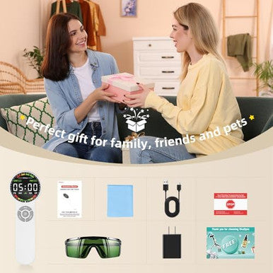 Holniva Handheld Red Light Therapy Device Near Infrared Wand For Face & Body With 5 Modes And 21 Leds Portable Red Light Therapy Wandfor Knee Shoulder Back Joint And Muscle Pain Relief
