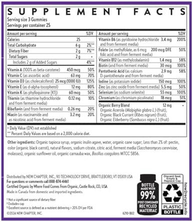 Chapter Men'S Multivitamin Gummies, 66% Less Sugar, Men'S Gummy Vitamins With Vitamin C, D3 & Zinc, Non-Gmo, Gluten Free, Berry-Citrus, 75Ct