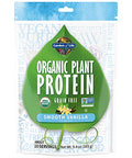 Garden Of Life Organic Plant Protein Vanilla Flavor Protein Powder With Probiotics & Enzymes Plant Based Powder Amino Acids Non-Gmo Grain-Free Gluten-Free Vegan 10 Servings