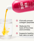 MaÃƒÆ’Ã‚Â«lys Super Charged Liquid Collagen For Women - Collagen Peptides Supplement With Biotin For Hair Skin And Nails - Liquid Hydrolyzed Collagen Peptides