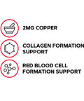 Gnc Copper 2 Mg 100 Vegetarian Tablets