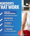 Force Factor Amazing Ashwa Complete Calm Support With Ksm66 Ashwagandha 60 Soft Chews
