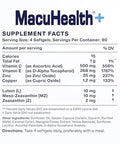Macuhealth Plus+ Eye Vitamins Supplement For Adults