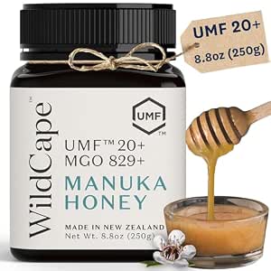 Melora Premium Raw Manuka Honey MGO 265+ (12 Oz) | Non-GMO, Gluten Free, Natural Prebiotic & Daily Wellness Support, From New Zealand, Traceable from Hive to Hand