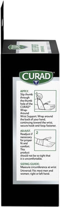 Curad Performance Series IRONMAN Wraparound Wrist Support with Microban 1 Each