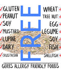 Gerbs Super 7 Seed Snack Mix 4 lbs. | Raw, No Artificial Additives, Resealable Bag | Crunchy Pumpkin, Sunflower, Brown & Golden Flax, Black & White Chia, Hemp | Top 14 Allergen-Free