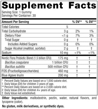 Nordic Naturals Vegan Probiotic Gummies Bundle Zero Sugar Kids Probiotic Gummies Strawberry Watermelon Flavor 30 Gummies Zero Sugar Probiotic Gummies Strawberry Watermelon Flavor 40 Gummies