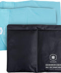 Icewraps Reusable Ice Pack With Soft Fabric Cover And Ice Pack Cover For 10"X14" - Clay Ice Pack For Injuries - Reusable - Cold Pack Sleeve Keeps Pack Clean And Skin Protected Reusable Washable