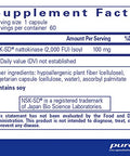 Pure Encapsulations NSKSD Nattokinase 100 mg 60 caps
