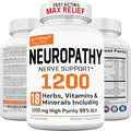 Nuturna Neuropathy Support Nerve Supplement With 600 Mg Pure Alpha Lipoic Acid Maximum Strength Formula Fortify Nerves In Fingers Hands Toes & Feet Best Peripheral Relief Support 120 Capsules