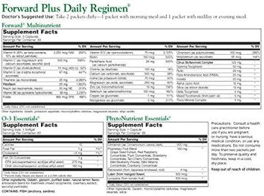 Dr. Whitaker'S Forward Plus Daily Regimen - Comprehensive Multivitamin Supplement Supports Optimal Energy, Strength, Vitality, And Stamina - 60 Packets (30-Day Supply)