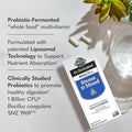 Garden Of Life Dr. Formulated Multi+ Stress and Mood Capsule With Ashwagandha B Vitamins and Probiotics Daily Multivitamin For Occasional Stress Relief Immune Support GlutenFree 60 Capsules