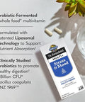 Garden Of Life Dr. Formulated Multi Stress & Mood Capsule With Ashwagandha B Vitamins & Probiotics Daily Multivitamin For Occasional Stress Relief Immune Support Gluten-Free 60 Capsules