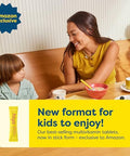 Hiya Kids Multivitamin 15 Essential Vitamins & Minerals With Fruits & Veggies For Ages 2 Supports Growth Development & Immune 0G Sugar 20 Stick Packs For Toddlers & Kids