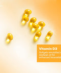 Vitamin D3 High Potency 5000 IU - 125 mcg Immune Support - Bone & Muscle Function Support - Gluten Free Daily Vitamin D Supplements - 60 Mini softgels