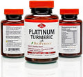 Olympian Labs Platinum Turmeric Formulated With Glucosamine Chrondroitin Msm & Bioperine For Maximum Joint Health 60 Capsules