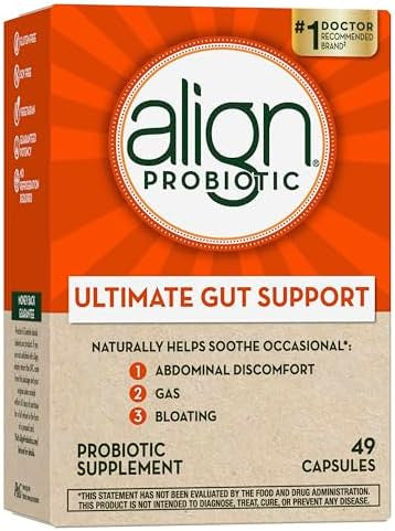 Align Probiotic Supplement Capsule 49 Count (Packaging May Vary)