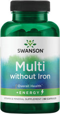 Swanson Active One Multivitamin without Iron 90 Capsules