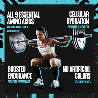 Animal Juiced Amino Acids Bcaa Powder Eaa Matrix Plus Hydration With Electrolytes And Sea Salt Anytime Recovery And Improved Performance Fruit Punch Flavor 30 Servings
