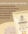 Lakanto Classic Monk Fruit Sweetener with Erythritol 1 lb and ChagaRoot MycoProtein Mushroom Protein Powder Vanilla 1.76 lb