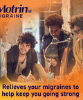 Motrin IB Migraine Relief Liquid Gel Capsules with Ibuprofen per Capsule Fast and Effective Migraine Headache Relief Medicine with NSAID Pain Reliever Ibuprofen Caffeine-Free