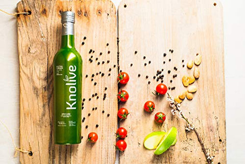 Knolive Epicure | Ranked NÃƒâ€šÃ‚Âº1 | WorldÃƒâ€šÃ‚Â´s Best Extra Virgin Olive Oil | Fresh Harvest 2019 / 2020 | Award Winner Spanish EVOO | First Cold Pressed | Gift | 16.9 floz (500 ml)