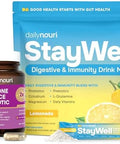 Dailynouri Daily Nouri Hormone Balance Probiotic & Staywell Digestive & Immunity Drink Mix Bundle Supports Gut Health Digestion Immunity & Energy