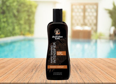 Australian Gold Rapid Tanning Intensifier Lotion 8.5 Fl Oz | With Tea Tree Oil And Aloe Vera | Vitamin E