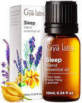 Gya Labs Sleep Essential Oil Blend - 100 Pure Natural Sleep Oil For Diffuser & Aromatherapy Soothing Bedtime And Self-Care (0.34 Fl Oz)