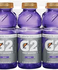 Gatorade G2 Sports Drink Grape Low Calorie 20Ounce Bottles (Pack of 12)