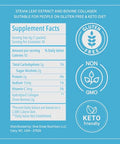 Carbon Sweeteners Stevia Sweetener Sugar Packets with 2000mg of Collagen per Packet Promotes Healthy Joints Bones and Skin Health 30 Count (Pack of 1)